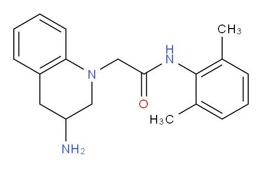 2-(3-amino-3,4-dihydroquinolin-1(2H)-yl)-N-(2,6-dimethylphenyl)acetamide