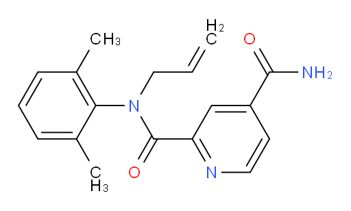N2-allyl-N2-(2,6-dimethylphenyl)pyridine-2,4-dicarboxamide