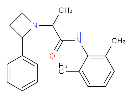 N-(2,6-dimethylphenyl)-2-(2-phenylazetidin-1-yl)propanamide