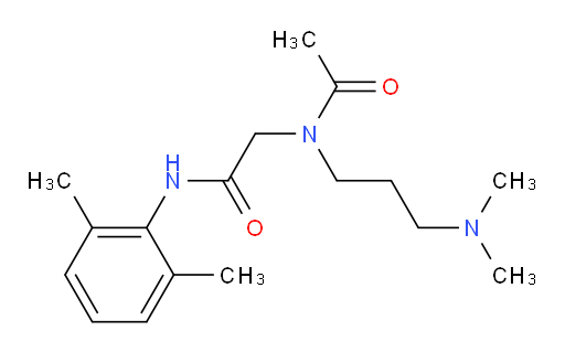 N-(3-(dimethylamino)propyl)-N-(2-((2,6-dimethylphenyl)amino)-2-oxoethyl)acetamide