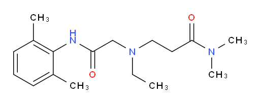 3-((2-((2,6-dimethylphenyl)amino)-2-oxoethyl)(ethyl)amino)-N,N-dimethylpropanamide