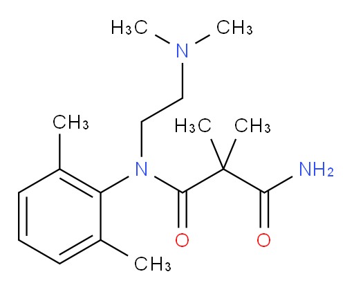 N1-(2-(dimethylamino)ethyl)-N1-(2,6-dimethylphenyl)-2,2-dimethylmalonamide