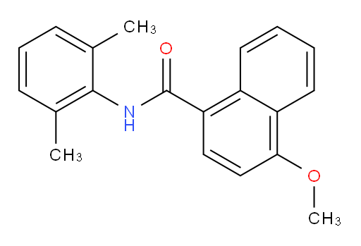 N-(2,6-dimethylphenyl)-4-methoxy-1-naphthamide
