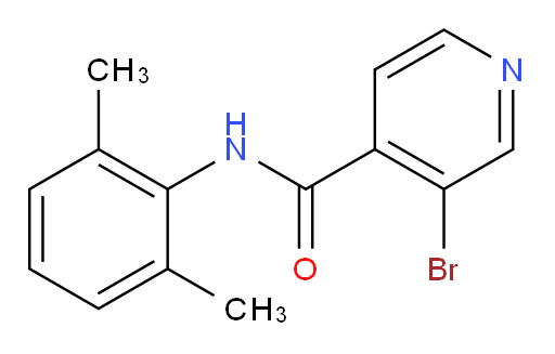 3-bromo-N-(2,6-dimethylphenyl)isonicotinamide