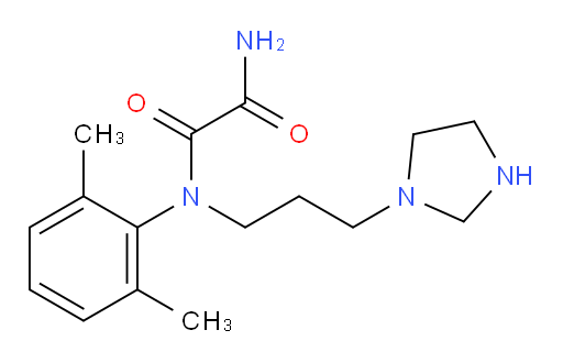 N1-(2,6-dimethylphenyl)-N1-(3-(imidazolidin-1-yl)propyl)oxalamide