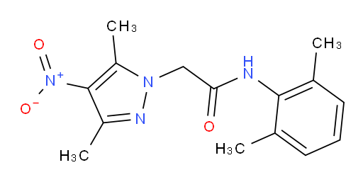 2-(3,5-dimethyl-4-nitro-1H-pyrazol-1-yl)-N-(2,6-dimethylphenyl)acetamide