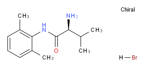 (S)-2-amino-N-(2,6-dimethylphenyl)-3-methylbutanamide hydrobromide