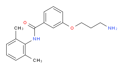3-(3-aminopropoxy)-N-(2,6-dimethylphenyl)benzamide