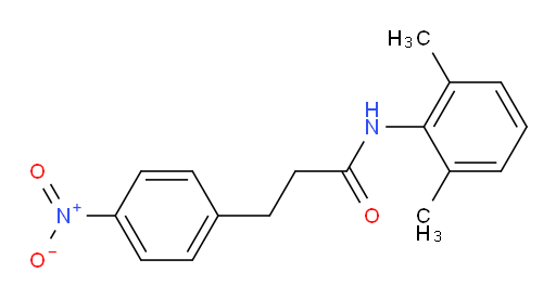 N-(2,6-dimethylphenyl)-3-(4-nitrophenyl)propanamide