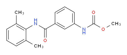 methyl (3-((2,6-dimethylphenyl)carbamoyl)phenyl)carbamate