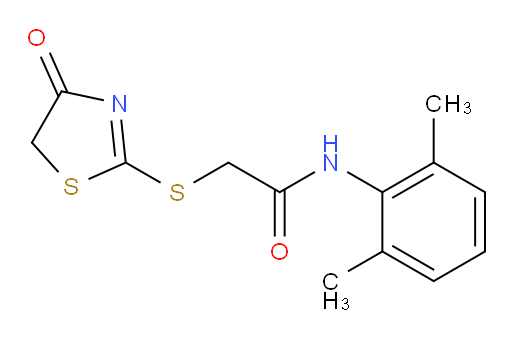 N-(2,6-dimethylphenyl)-2-((4-oxo-4,5-dihydrothiazol-2-yl)thio)acetamide