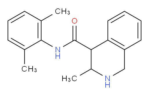 N-(2,6-dimethylphenyl)-3-methyl-1,2,3,4-tetrahydroisoquinoline-4-carboxamide
