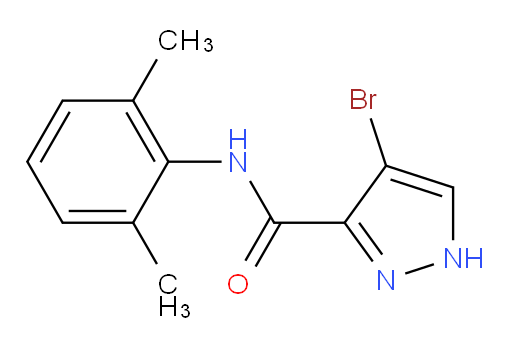 4-bromo-N-(2,6-dimethylphenyl)-1H-pyrazole-3-carboxamide
