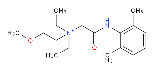 2-((2,6-dimethylphenyl)amino)-N,N-diethyl-N-(2-methoxyethyl)-2-oxoethanaminium