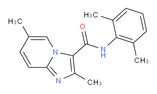 N-(2,6-dimethylphenyl)-2,6-dimethylimidazo[1,2-a]pyridine-3-carboxamide