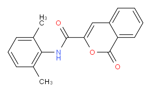 N-(2,6-dimethylphenyl)-1-oxo-1H-isochromene-3-carboxamide