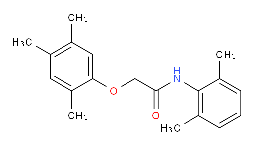 N-(2,6-dimethylphenyl)-2-(2,4,5-trimethylphenoxy)acetamide