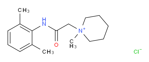 1-(2-((2,6-dimethylphenyl)amino)-2-oxoethyl)-1-methylpiperidin-1-ium chloride