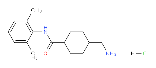 4-(aminomethyl)-N-(2,6-dimethylphenyl)cyclohexanecarboxamide hydrochloride