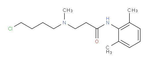 3-((4-chlorobutyl)(methyl)amino)-N-(2,6-dimethylphenyl)propanamide