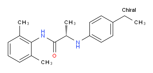 (S)-N-(2,6-dimethylphenyl)-2-((4-ethylphenyl)amino)propanamide