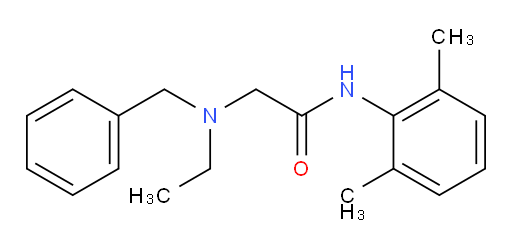 2-(benzyl(ethyl)amino)-N-(2,6-dimethylphenyl)acetamide
