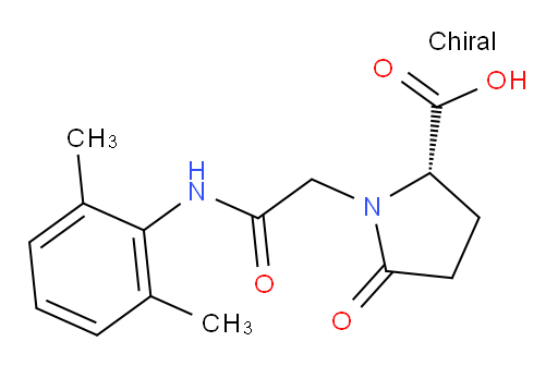 (S)-1-(2-((2,6-dimethylphenyl)amino)-2-oxoethyl)-5-oxopyrrolidine-2-carboxylic acid