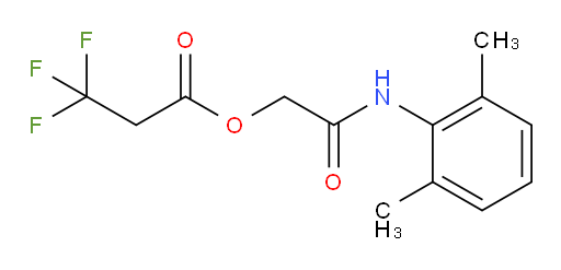 2-((2,6-dimethylphenyl)amino)-2-oxoethyl 3,3,3-trifluoropropanoate