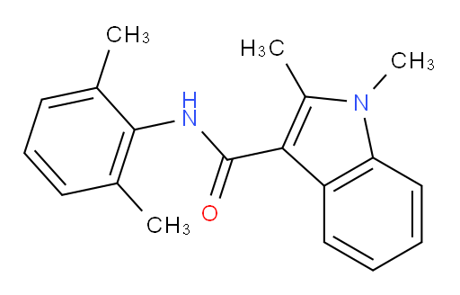 N-(2,6-dimethylphenyl)-1,2-dimethyl-1H-indole-3-carboxamide