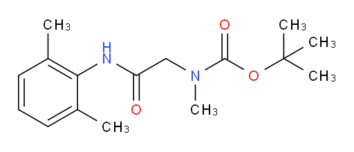 tert-butyl (2-((2,6-dimethylphenyl)amino)-2-oxoethyl)(methyl)carbamate