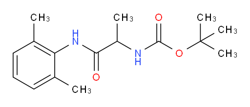 tert-butyl (1-((2,6-dimethylphenyl)amino)-1-oxopropan-2-yl)carbamate