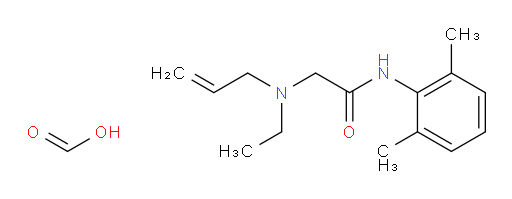 2-(allyl(ethyl)amino)-N-(2,6-dimethylphenyl)acetamide formate
