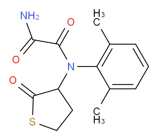 N1-(2,6-dimethylphenyl)-N1-(2-oxotetrahydrothiophen-3-yl)oxalamide