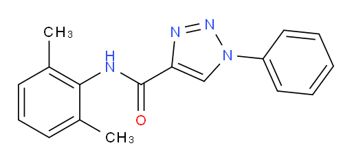 N-(2,6-dimethylphenyl)-1-phenyl-1H-1,2,3-triazole-4-carboxamide