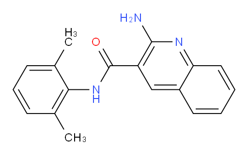 2-amino-N-(2,6-dimethylphenyl)quinoline-3-carboxamide