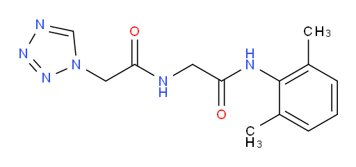 2-(2-(1H-tetrazol-1-yl)acetamido)-N-(2,6-dimethylphenyl)acetamide