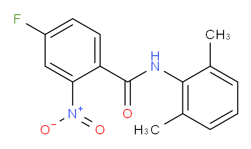 N-(2,6-dimethylphenyl)-4-fluoro-2-nitrobenzamide
