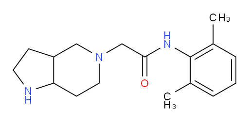 N-(2,6-dimethylphenyl)-2-(hexahydro-1H-pyrrolo[3,2-c]pyridin-5(6H)-yl)acetamide