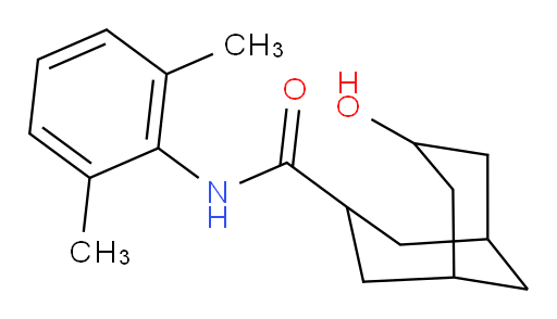 N-(2,6-dimethylphenyl)-7-hydroxybicyclo[3.3.1]nonane-3-carboxamide