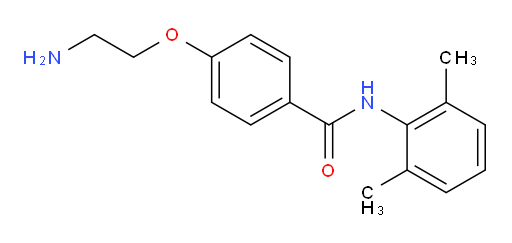 4-(2-aminoethoxy)-N-(2,6-dimethylphenyl)benzamide