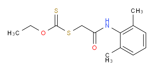 S-(2-((2,6-dimethylphenyl)amino)-2-oxoethyl) O-ethyl carbonodithioate