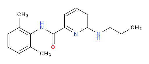 N-(2,6-dimethylphenyl)-6-(propylamino)picolinamide