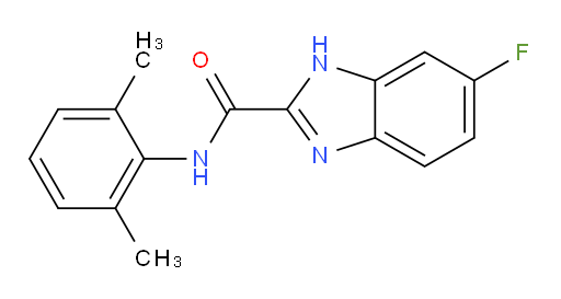 N-(2,6-dimethylphenyl)-6-fluoro-1H-benzo[d]imidazole-2-carboxamide