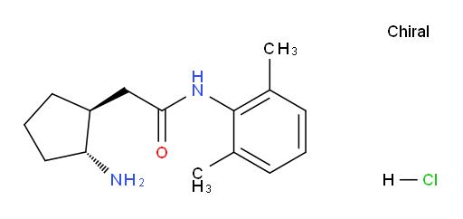 2-((1S,2R)-2-aminocyclopentyl)-N-(2,6-dimethylphenyl)acetamide hydrochloride