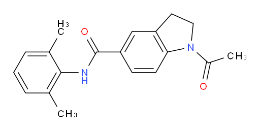 1-acetyl-N-(2,6-dimethylphenyl)indoline-5-carboxamide