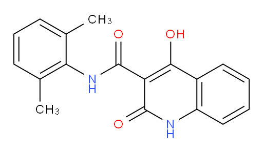 N-(2,6-dimethylphenyl)-4-hydroxy-2-oxo-1,2-dihydroquinoline-3-carboxamide