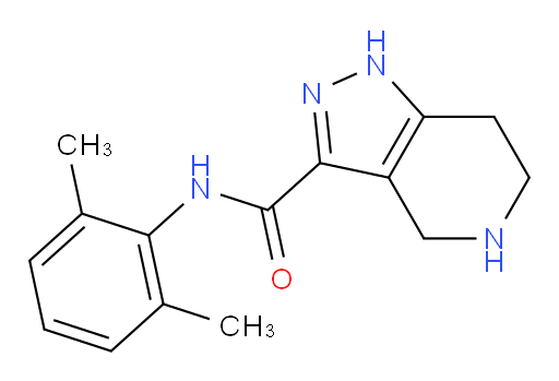 N-(2,6-dimethylphenyl)-4,5,6,7-tetrahydro-1H-pyrazolo[4,3-c]pyridine-3-carboxamide
