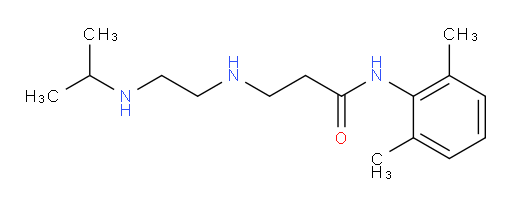N-(2,6-dimethylphenyl)-3-((2-(isopropylamino)ethyl)amino)propanamide