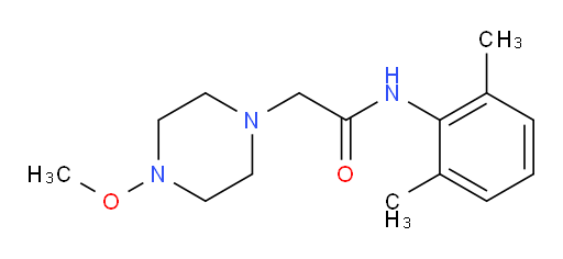 N-(2,6-dimethylphenyl)-2-(4-methoxypiperazin-1-yl)acetamide