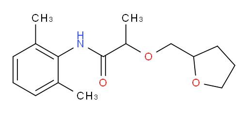 N-(2,6-dimethylphenyl)-2-((tetrahydrofuran-2-yl)methoxy)propanamide